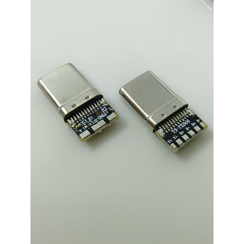 [ 量多價優 ] Typec3.0數據公頭CTOC ATOC56K電阻帶CC快充腳9焊盤硬碟盒USB插頭