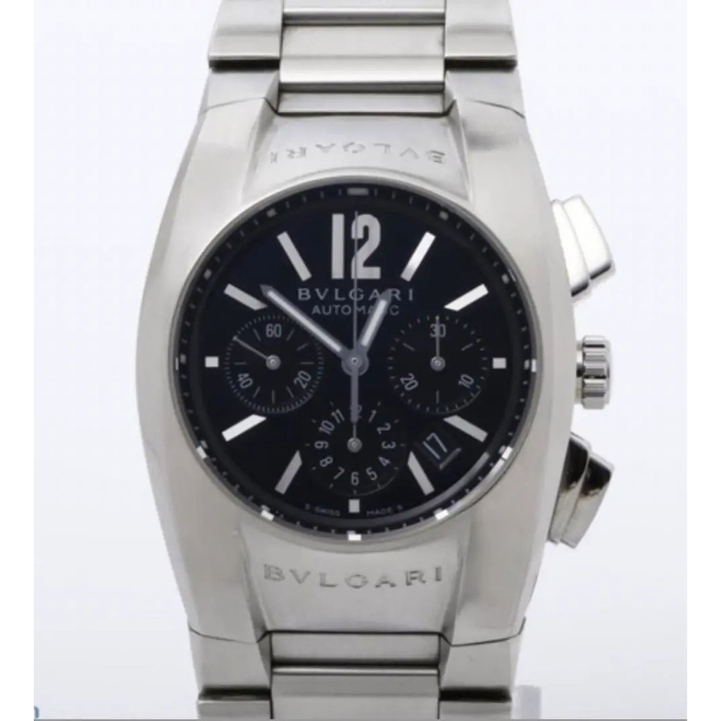 BVLGARI 寶格麗 手錶 EG35S Ergo 黑色 Chronograph mercari 日本直送 二手