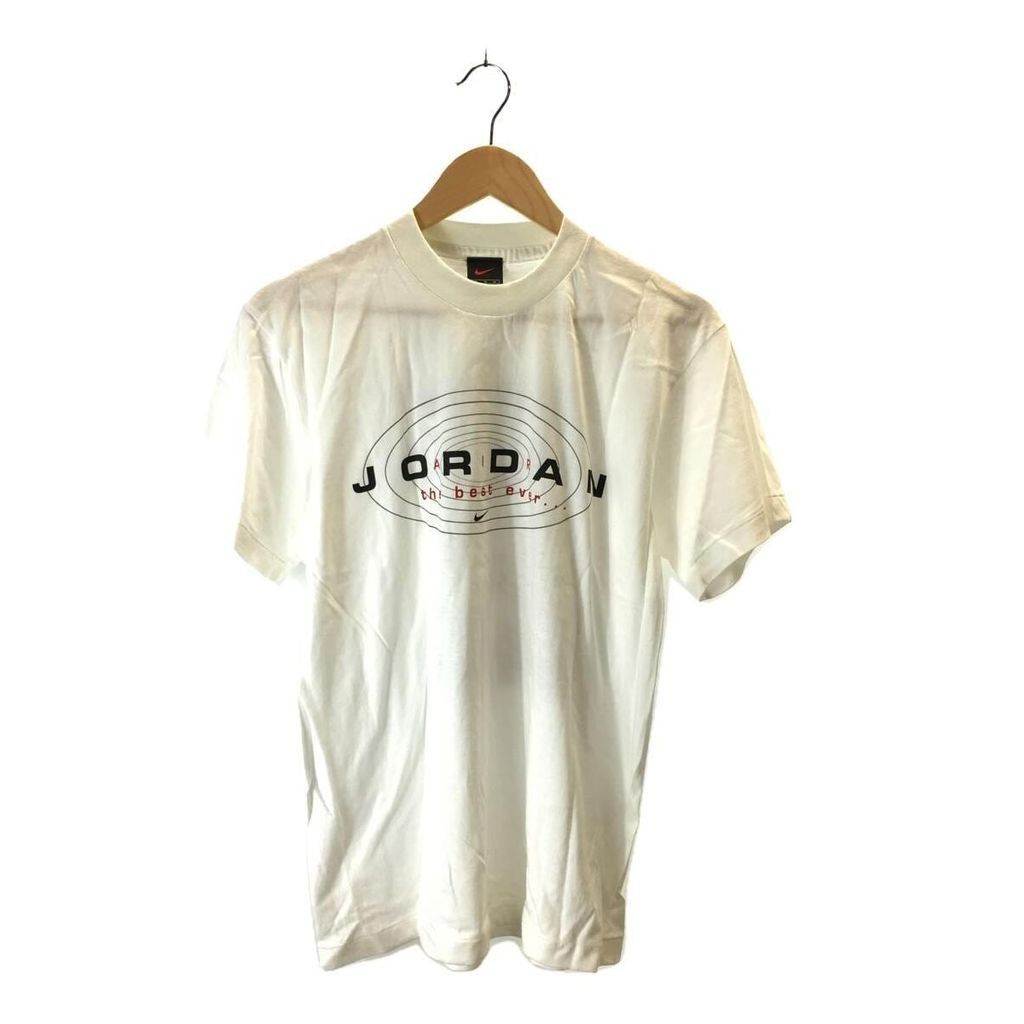 NIKE 耐吉 T恤 襯衫AIR JORDAN 喬丹棉 白色 日本直送 二手
