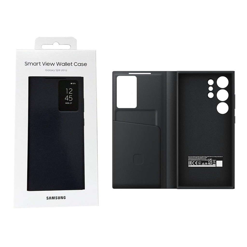 三星 Samsung Galaxy S24 Ultra 卡夾式感應保護殼 (黑色) EF-ZS928(平行進口)