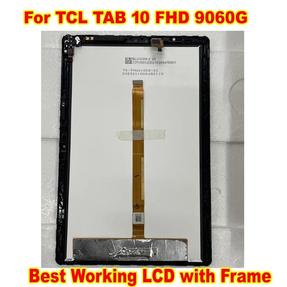 用於 TCL TAB 10 9060G 9060 LCD 顯示屏觸摸屏數字化儀組裝零件的液晶屏