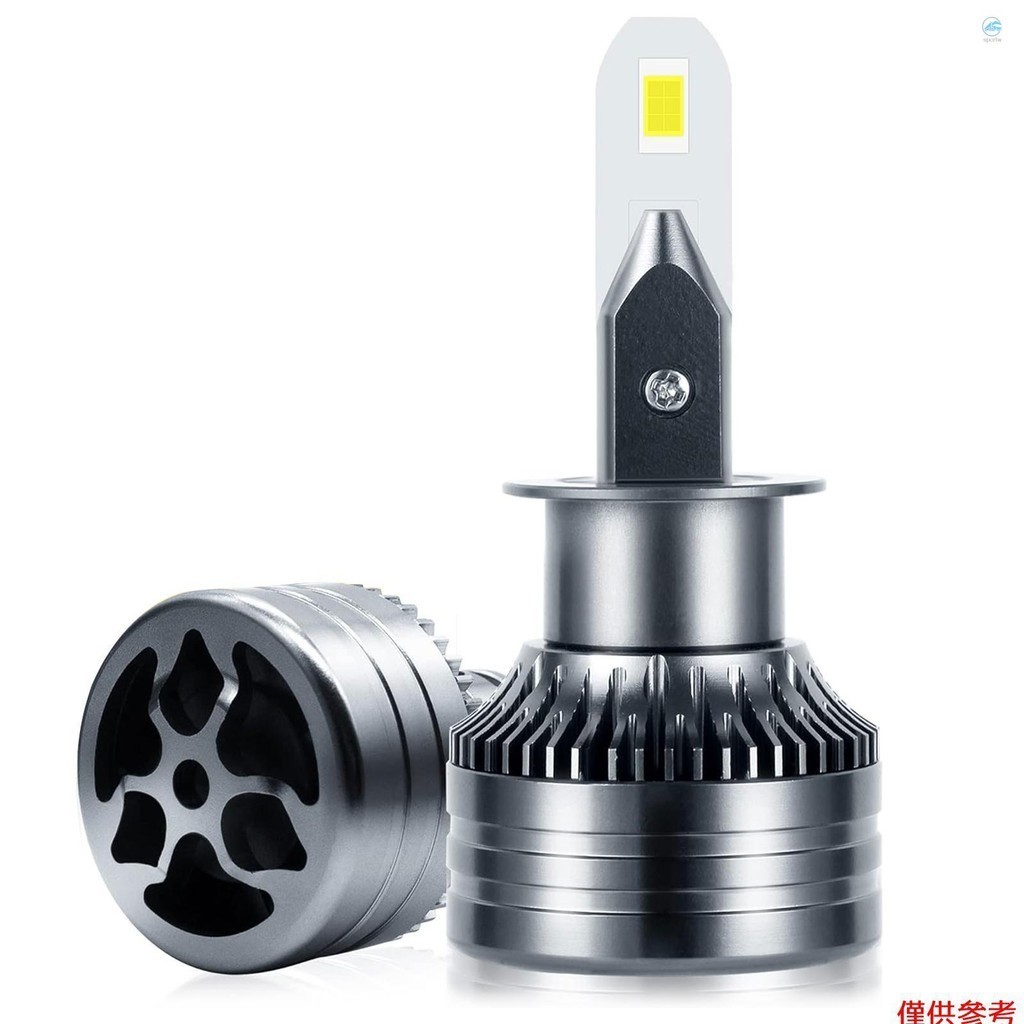 Crtw H1 LED 大燈燈泡 IP68 防水汽車 LED 大燈燈泡 6000K 30W 3100LM 明亮 LED