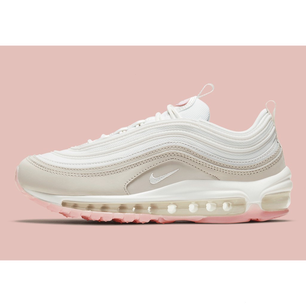 耐吉 Nike NK nkpromotionn-I-K-E Air Max 97女乾粉奶茶CT1904-100