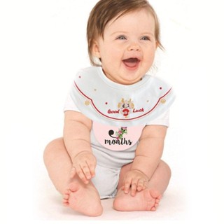 Zzz 3 件刺繡嬰兒打嗝布護理圍兜嬰兒流口水圍裙餵食圍兜唾液毛巾適用於 0-2 歲新生兒