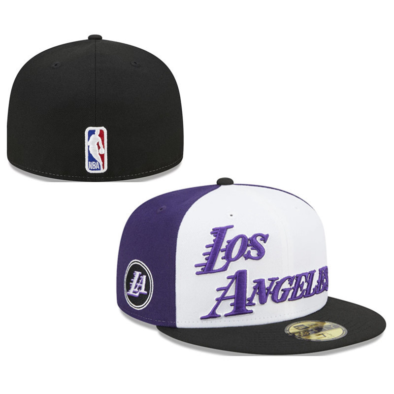 芝加哥公牛隊洛杉磯湖人隊金州勇士隊 NBA 球隊全密封棉中性刺繡尺寸帽子