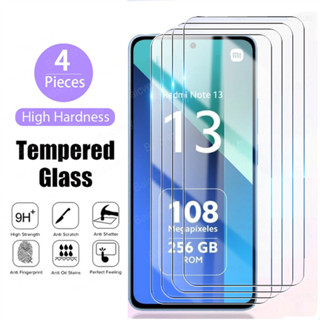 鋼化玻璃膜相容 Redmi Note 13 4G / Redmi Note 13 5G 螢幕保護膜保護 9D 防爆手機膜