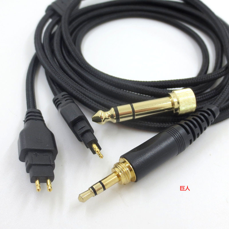 【現貨 免運】森海HD580 HD600 HD650 HD660S 頭戴式 耳機音頻線材 升級線 音頻線 耳機線