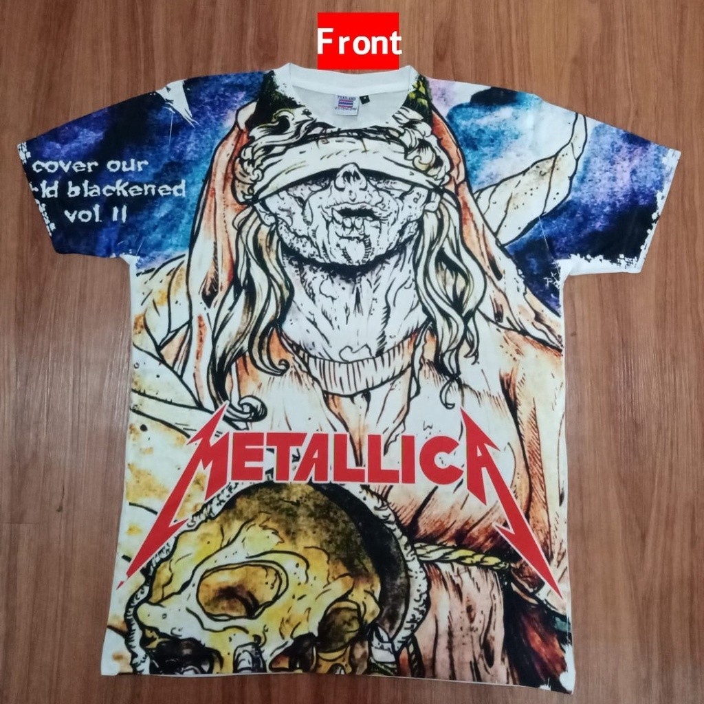 2024 時尚 Metallica T 恤 / 球衣超細纖維衣服 / 球衣昇華 / Tshirt Jersey