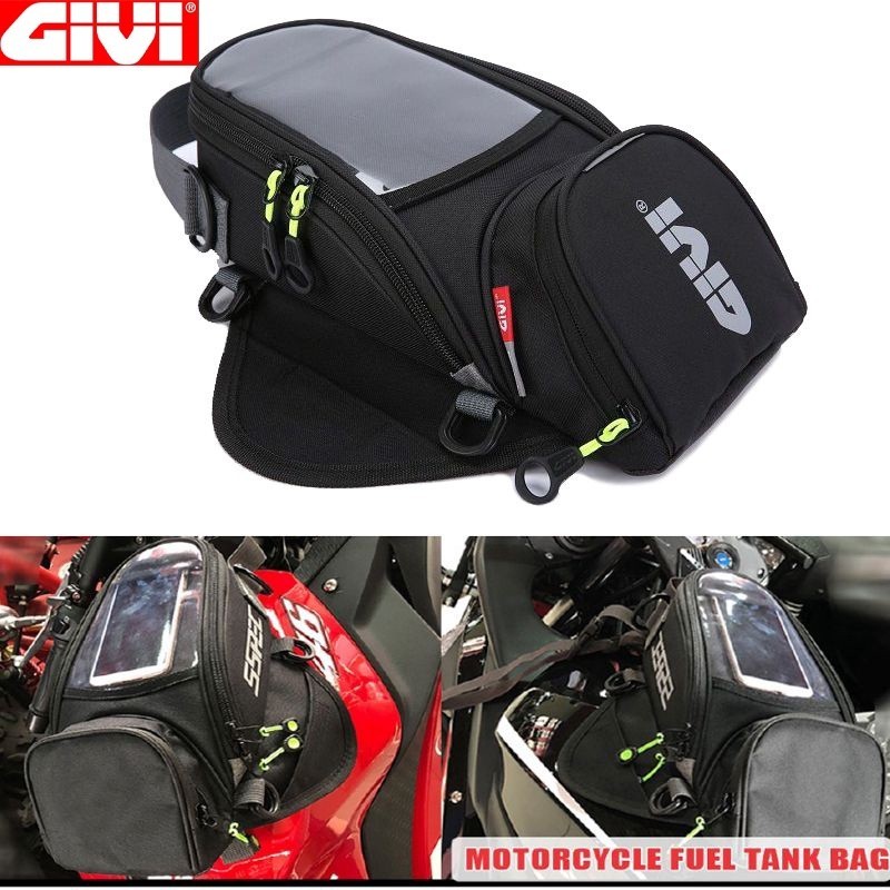 現貨 GIVI Bag 新款通用摩托車油箱包時尚防水馬達包觸摸屏摩托車油箱包功能性小油箱包磁性固定帶