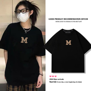 【Kaka】臺灣出貨 港風寬松純棉短袖T恤女 重磅短版韓系上衣女 小眾設計感棉t oversize 打底衫 ins潮