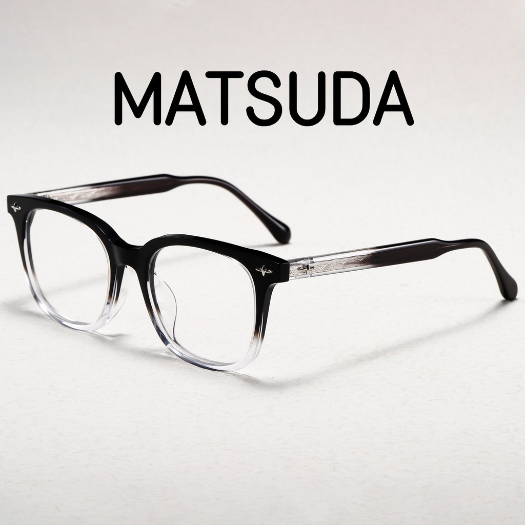 【Ti鈦眼鏡】松田MATSUDA 日本手工眼鏡 M1026 板材眼鏡框 純鈦眼鏡 男女潮流眼鏡架