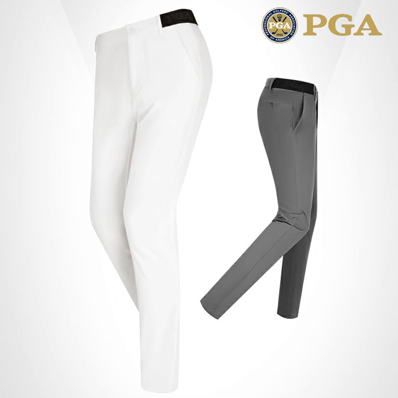 【高爾夫穿搭】高爾夫球褲 高爾夫長褲 休閒長褲 春夏PGA高爾夫褲子男士透氣速乾運動長褲高爾夫男服裝彈力緊身褲