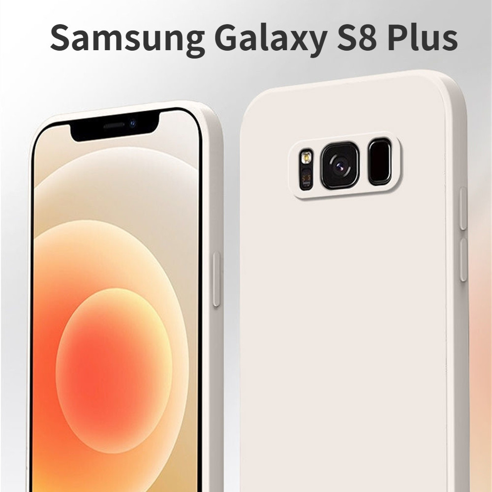 SAMSUNG 【超值】適用於三星 Galaxy S8 Plus 矽膠全保護殼防摔耐磨彩色手機殼保護套