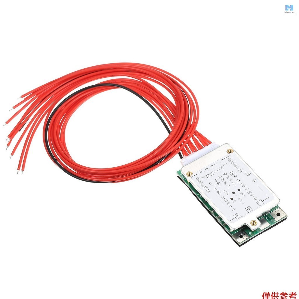 Kkmoon 10S 15A 36V/37V 保護板鋰離子電池 BMS/PCB/PCM 板帶平衡功能,適用於電動自行車電