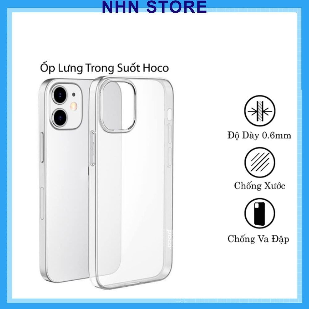 全新正品超薄透明 IPhone 手機殼 Hoco 適用於 ip 6 / s / 7 / 8 / 8Plus /plus