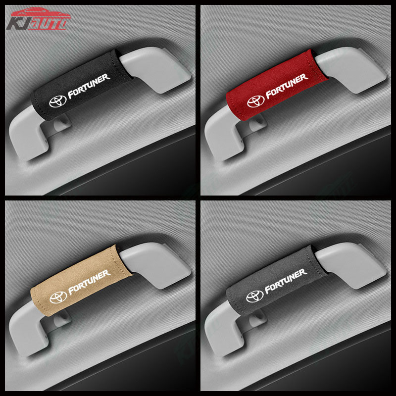 豐田 Fortuner 車頂拉手套門把手保護器汽車裝飾配件適用於 AN50 60 AN150 160 AG10 2015