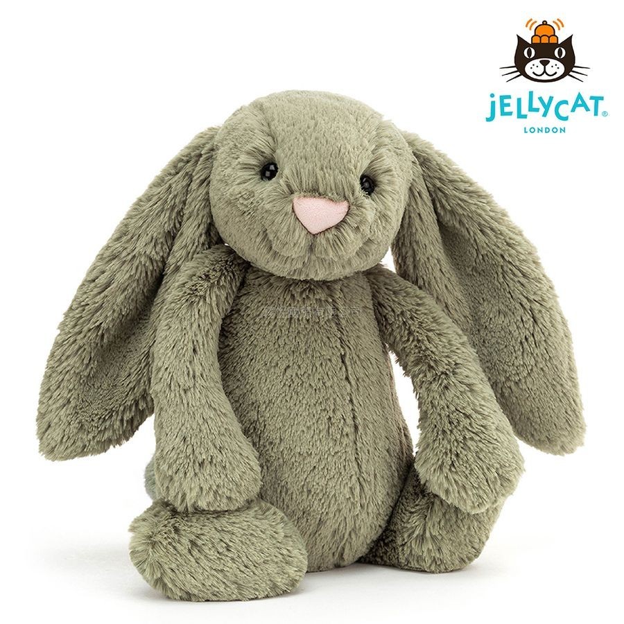 Jellycat經典橄欖綠兔/ 31cm eslite誠品