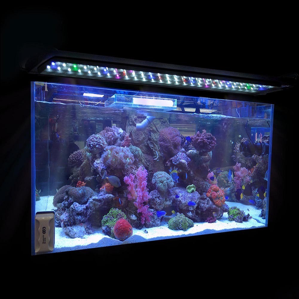 熱銷LED魚缸支架燈 全光譜珊瑚水草缸燈 水族燈 造景植物照明燈