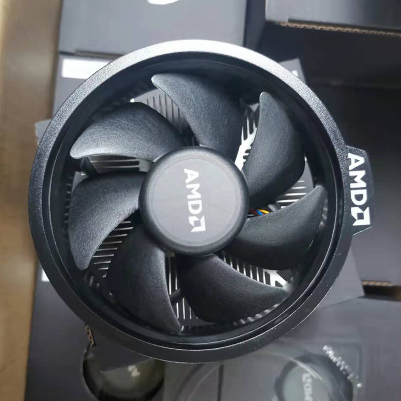 風扇 AMD銳龍R3 3200G 3400G  3500X 3600臺式機電腦CPU原裝散熱器風扇