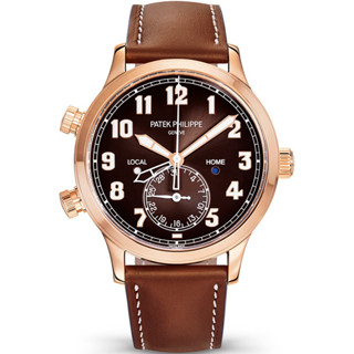 Patek&Philippe PP Watch18K玫瑰金自動機械手錶男表5524R腕錶