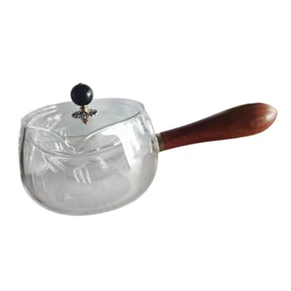 [WhbadguyojTW] 水壺玻璃茶壺側煮 500ml 開花茶壺可拆卸泡茶器