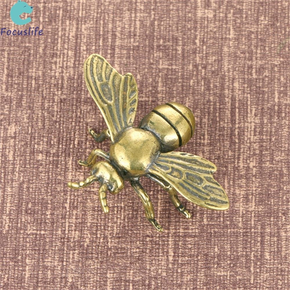 Bee 4.7*3.2cm 古董青銅佛像裝飾小雕像手工迷你小