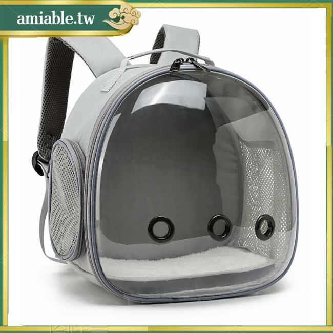 Ami 便攜式動物背帶背包,旅行小號透氣背包,適用於倉鼠寵物袋豚鼠背帶鳥