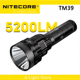 超強 NITECORE TM39 手電筒 OLED 顯示屏可充電探照燈手電筒手電筒