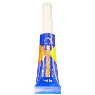 【築樂生活工場】 巨倫 A2034 液狀瞬間膠 3g /快乾/三秒膠/瞬間膠