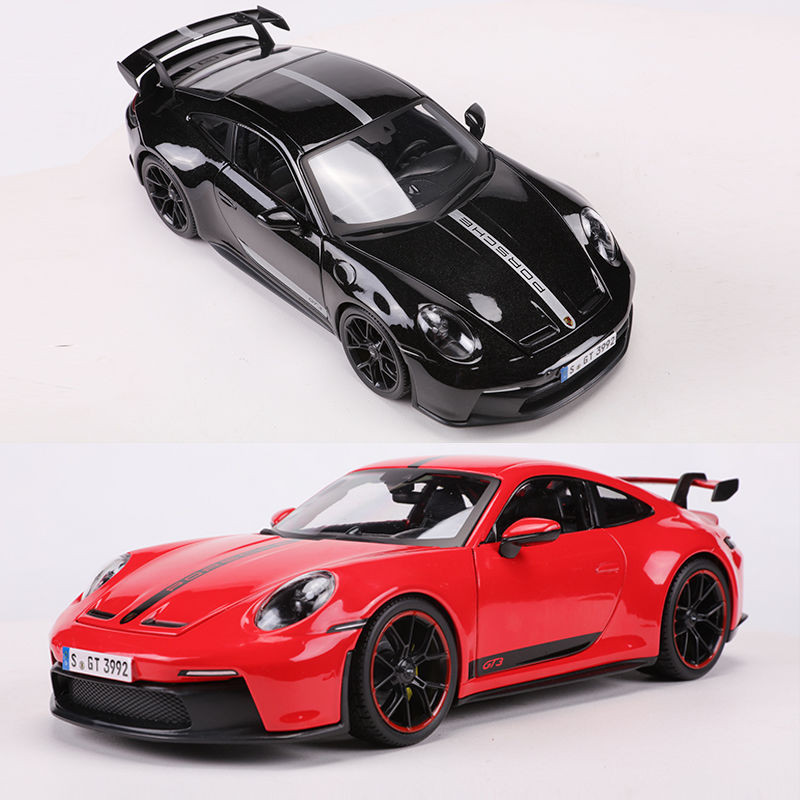 汽車模型1:18保時捷Porsche 911 GT3仿真合金跑車汽車模型保時捷跑車