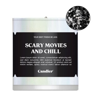 美國 Candier 60小時大豆蠟燭/ 看鬼片一起Chill eslite誠品