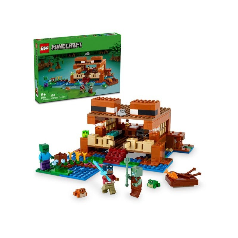 請先看內文 LEGO 樂高 Minecraft系列 21256 青蛙屋