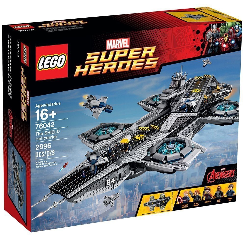 請先看內文 LEGO 樂高 76042 神盾局航空母艦