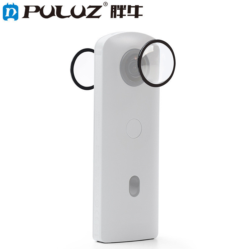 PULUZ胖牛適用理光Ricoh Theta SC2/S/V全景相機鏡頭保護膜鏡頭套