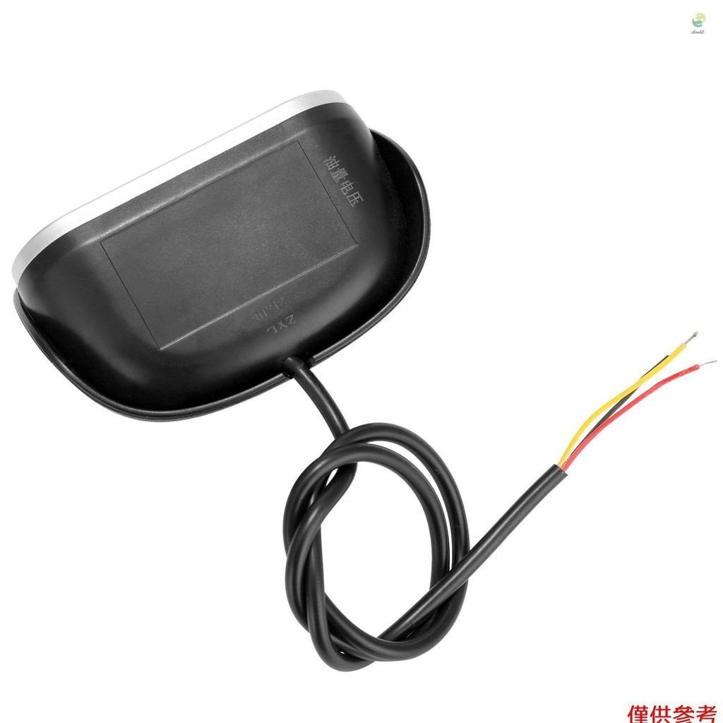 Ikoktw 2 合 1 通用 12.0V/24V LCD 液晶汽車數字水平表水溫電壓表儀表電壓表