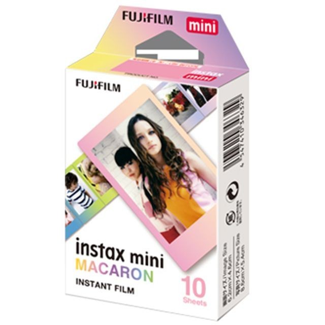 FUJIFILM富士instax mini卡通拍立得底片/ 馬卡龍/ 1盒組(10張) eslite誠品