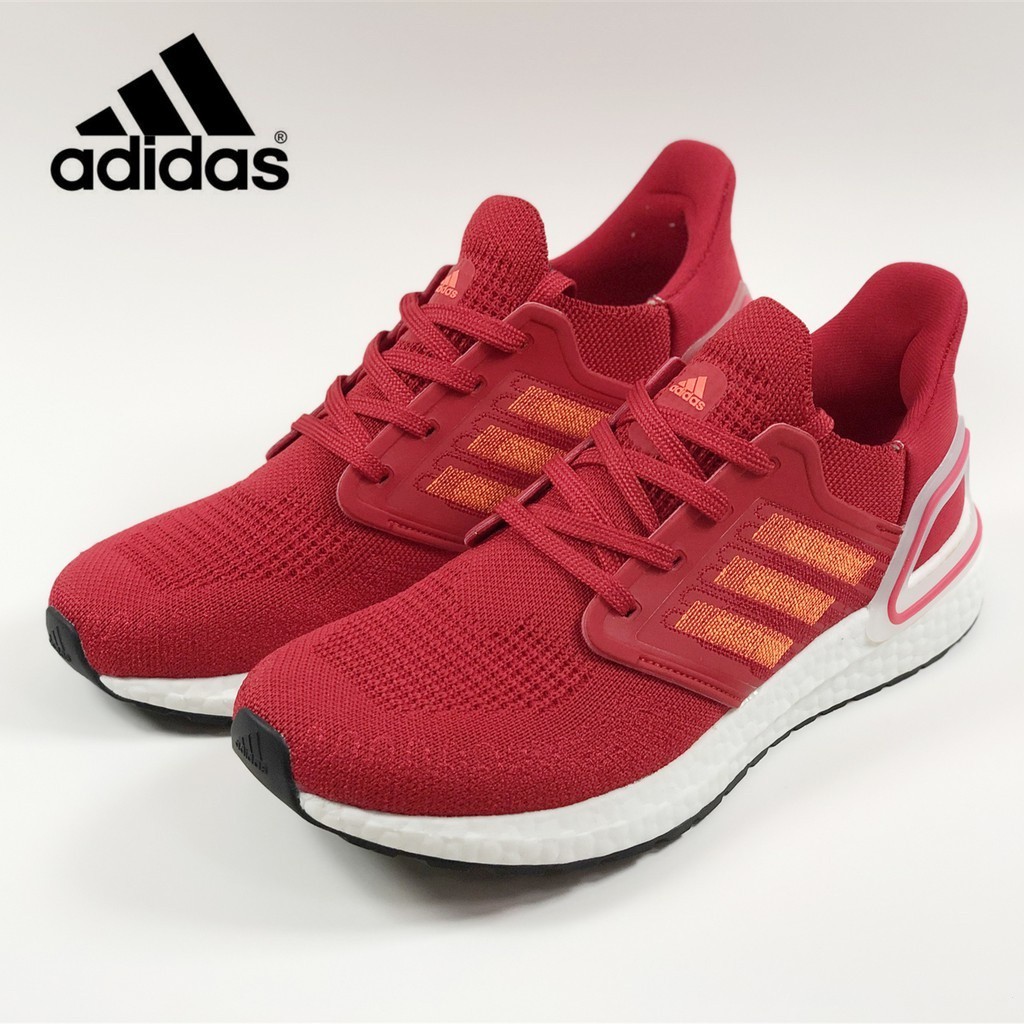 Ready Stock Ultra Boost 6.0 紅色中性跑鞋運動鞋男士女士軟跑鞋