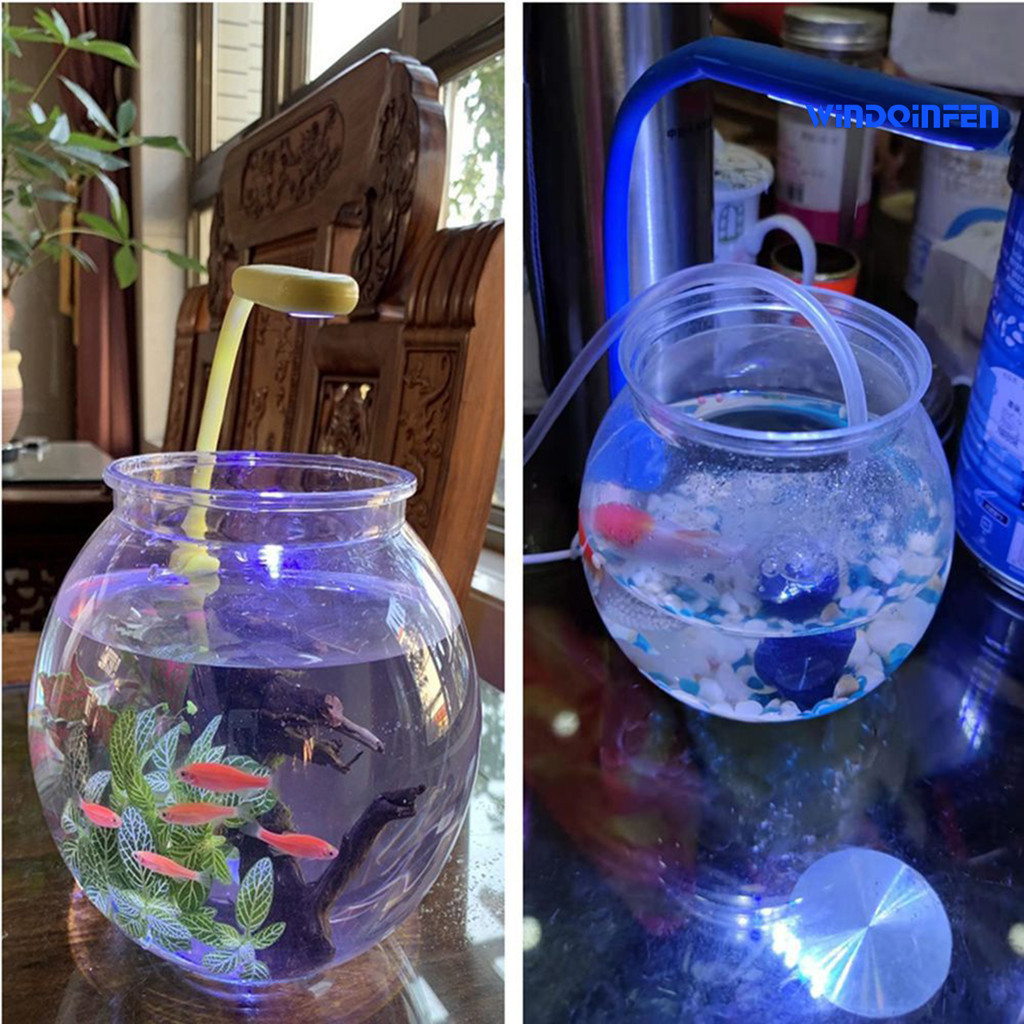 [萌寵屋]小魚缸 超白魚缸 透明塑膠圓形圓球魚缸 客廳桌面家用防摔金魚缸