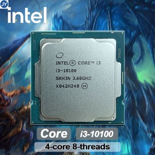英特爾 Intel New core i3-10100 i3 10100 3.6 GHz 4核8線程CPU處理器L2=1