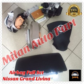 NISSAN 安全氣囊安全氣囊全套全套完整日產 Grand Livina 原裝