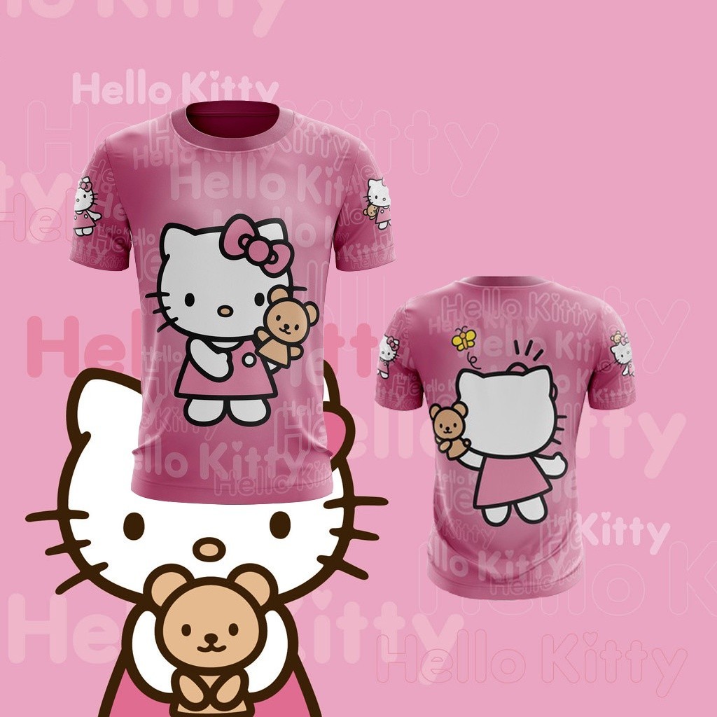 Jersey HELLO KITTY T 恤 - 002(成人和兒童)