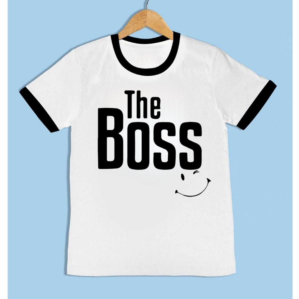 The Boss 頂級女性設計師 T 恤女孩搞笑漫畫街頭服飾