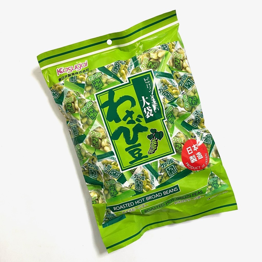 春日井豆菓子(芥末味) 芥末豌豆/芥末蠶豆  大袋裝 (240g)