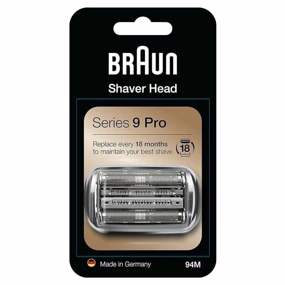 對於Braun系列9 Pro刮胡刀頭更換94M