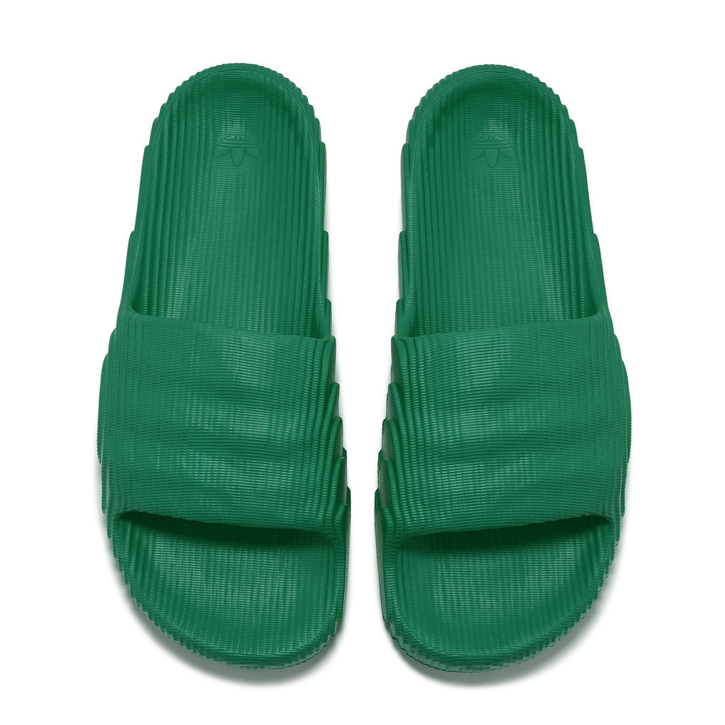 adidas 拖鞋 Adilette 22 男鞋 女鞋 草綠 3D 等高線圖 愛迪達 涼拖鞋 [ACS] IF3661