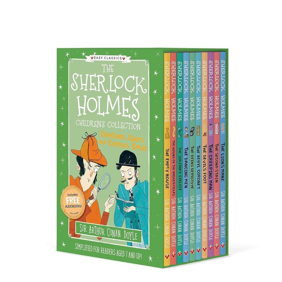 The Sherlock Holmes Children's Collection 3: Creatures, Codes and Curious Cases (+音檔QR code/10冊合售)/福爾摩斯偵探兒童讀本套書 eslite誠品