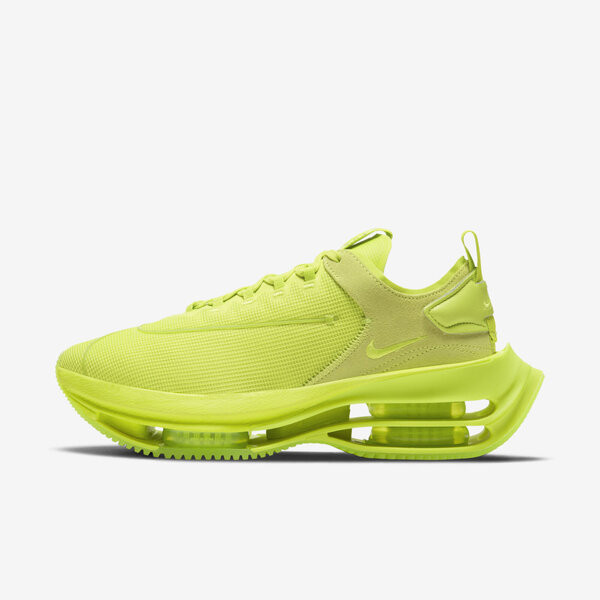 Nike Wmns Zoom Double Stacked 女鞋 運動 休閒 柔軟 透氣 螢黃 [CV8474-300]
