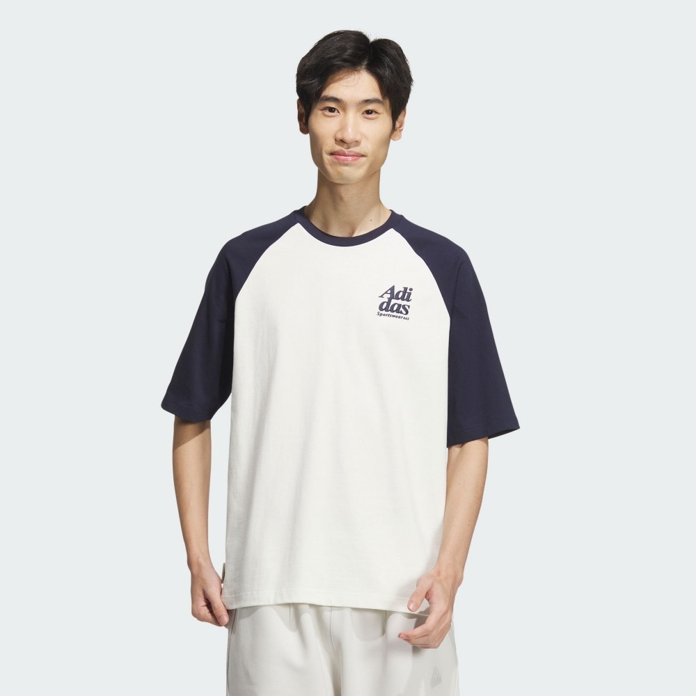 adidas LOGO 短袖上衣 男 JI6854 官方直營