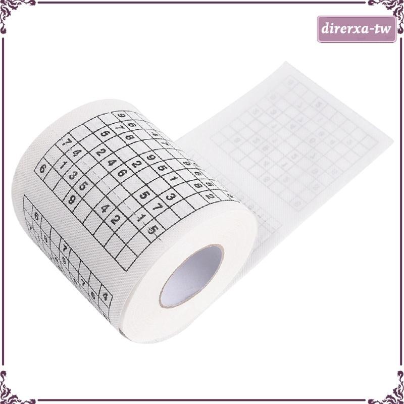 [DirerxaTW] 數獨衛生紙捲搞笑數獨馬桶木漿紙巾益智聖誕衛生紙