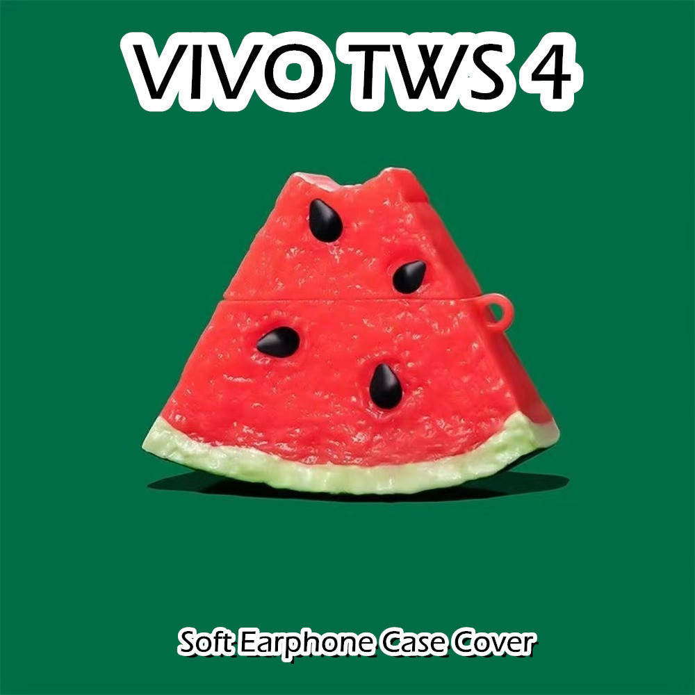 [快速發貨] 適用於 VIVO TWS 4 保護套夏季風格卡通軟矽膠耳機保護套保護套 NO.3